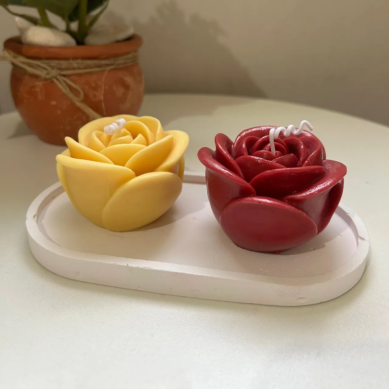Vela Rosa Encantada